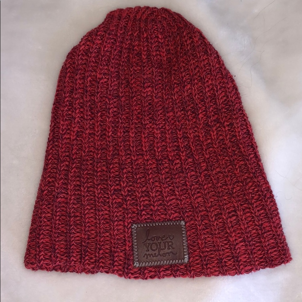 Red Love Your Melon Hat